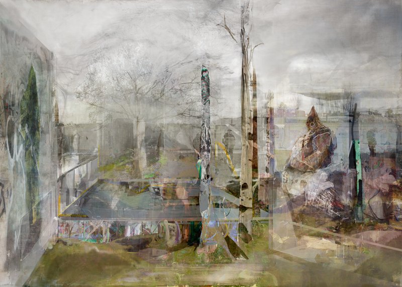 Alex Fischer, Ground, 2010, 60×84″ / 1524×2134㎜, print